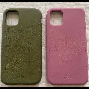 GREEN iphone 11 pela case